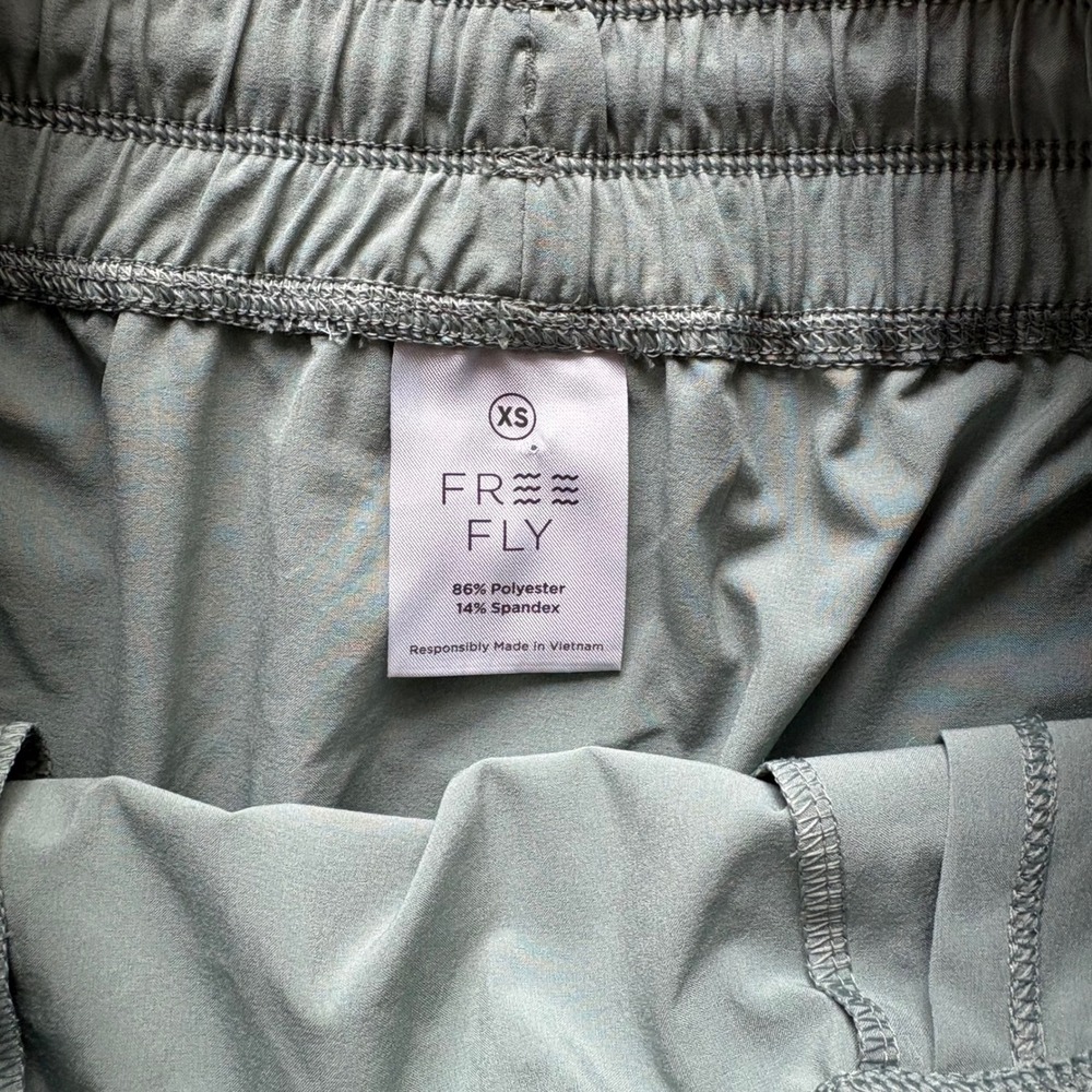 Free Fly Bamboo Skort Women XS Green Elastic Waist Active Hiking Skirt - Picture 3 of 7